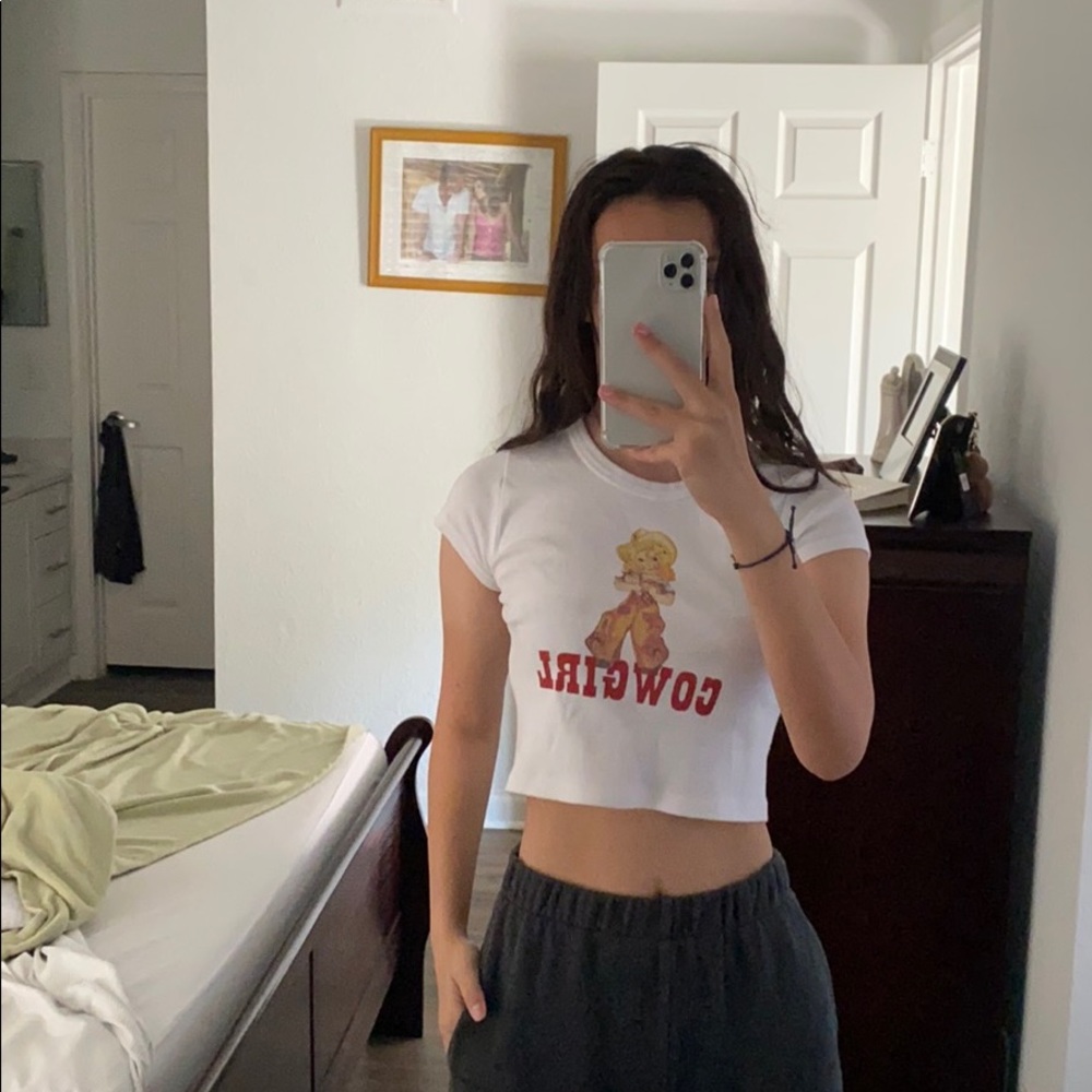 brandy melville cowgirl top